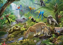 Over the years, ravensburger has developed a wide range of designs and ideas ranging from children's puzzles with wooden pieces to puzzles with 500, 1000 or 1500+ pieces. Ravensburger Rainforest Animals 60 Piece Children S Jigsaw Puzzle