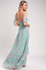 Take You There Mint Green Floral Print Maxi Dress Floral Print Maxi Dress Maxi Dress Green Dress Casual