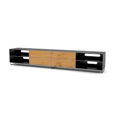 Lowboard Mnmlsm Pill Xl Holz Eiche Metall Schwarz Grau Mit Fussen Stahlzart Mobel Moderne Designmobel Aus Holz Metall Online Kaufe Stahl Metall Holz