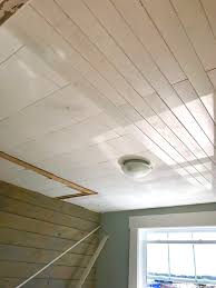 Ceiling light panels at com. How To Affordably Cover Acoustic Tile Ceiling Front Porch Lifestyle