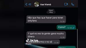 Una madre le pide a su hijo que le abra una cuenta de Onlyfans con una idea  muy equivocada: Voy a subir fotos de mis muebles