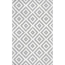 Vacuum with beater bar off. White And Gray Rugs Target