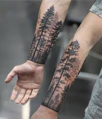 Image Result For Pine Tree Tattoo Tattoos Tattoos For Guys Cuff Tattoo