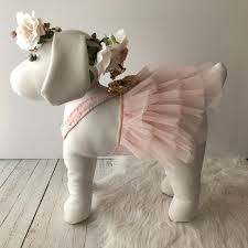Dog Dress Dog Clothes Dog Wedding Dress Etsy Dog Wedding Dress Dog Dresses Dog Clothes