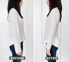 Diy Alterations Tutorial Slimming Shortening Blazer Jacket Sleeves With Lining Extra Petite Altering Clothes Sewing Alterations Petite Fashion