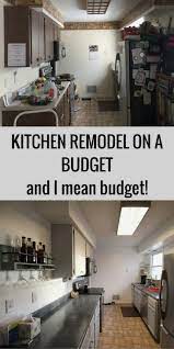 Kitchen Countertop Ideas Budget Kitchen Remodel Cheap Kitchen Remodel Kitchen Diy Makeover