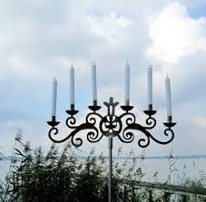 Edelstahl Kerzenhalter Gartendekoration Gartendekoration Kerzenhalter Staudenhalter