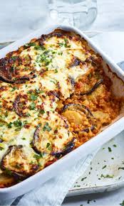 Vegetarian Moussaka Recipe Recipe Moussaka Recipe Veggie Moussaka Vegetarian Recipes Healthy