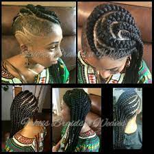 Side Braids Feed In Braids Braids With Shaved Sides Lemonade Braids Hairstyles Protective Hairstyles For Natural Hair