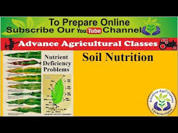 Soil Nutrition For Agricultural Field Officer Hindi English