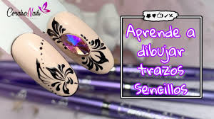 5 diseños sencillos y elegantes. Disenos De Unas Faciles Con Pigmentos Coralsanails Youtube