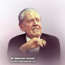 Born #onthisday in 1921, Sir Malcolm Arnold quickly established himself as  a fluent and versatile composer, a gifted tunesmith and a brilliant  orchestrator. His music is typically lucid in texture, rich in