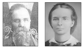 Hyrum Moroni Mecham and Sarah Ann Stevens