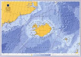 icelandic chart 1002 island at scale todd navigation