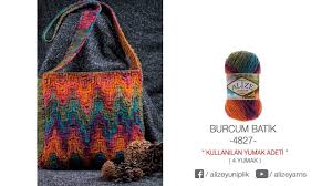 Alize Burcum Batik Ile Etkili Canta Yapimi An Effective Bag With Alize Burcum Batik Youtube Batik Krose Tig Isleri