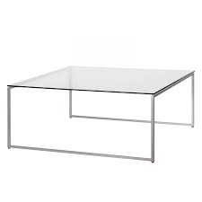 Couchtisch Lando Glas Edelstahl 91 5 X 91 5 Cm Couchtisch Couchtische Wohnzimmerbeleuchtung