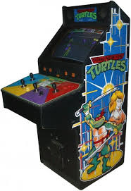 This is an original game from the early 90s. Am I Crazy Or Did The Ninja Turtles Arcade Machine Uk Version Show April S Nipple Neogaf