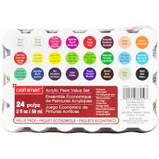 Craft Smart Acrylic Paint Value Set