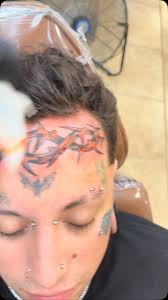 Forehead tattoos #foreheadtattoo #foreheadtattoos #crownofthorns
