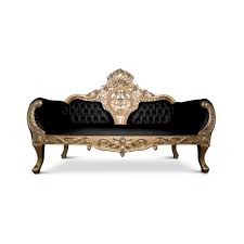 Black And Gold Couch Pin By Carly On Dressed Up Sanctuary Gold Sofa Black Gold Bedroom Baroque Furniture