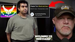 Air Force call this stage of boot camp: shock and awe! Have to see it to  believe it. Video out.