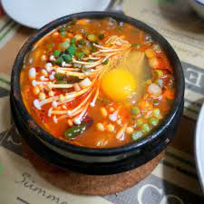 Vegetarian Soon Tofu Jjigae Korean Silken Tofu Stew Recipe On Food52 Recipe Recipes Sundubu Jjigae Recipe Soon Tofu Recipe