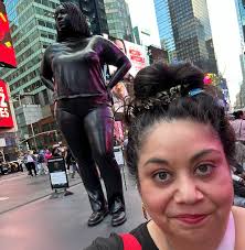 Representation. Thomas J Price's 12-foot bronze sculpture, Grounded in the  Stars, was unveiled