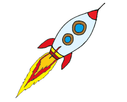 How to draw a rocket | easy coloring and drawing video for kids. How To Draw A Rocket Ship Easy Archives How To Draw Step By Step