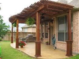 Wood Patio Cover Designs How To Design Idea Covered Back Patio Garden Design Wooden Patios Pergola