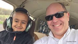 North Adams Boy Takes to The Skies