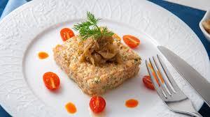 Stir constanly over low heat until gelatine in dissolved. Sole And Salmon Mousse Terrine With Indian Sauce Youtube