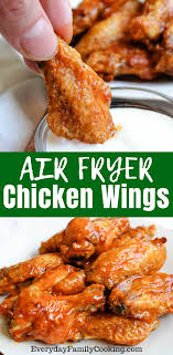 Air Fryer Buffalo Chicken Wings In 2020 Air Fryer Recipes Chicken Air Fryer Recipes Healthy Air Fryer Recipes Chicken Wings