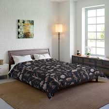 Shop stylish and attractive bed comforters at luxedecor.com. Forest Boho Bed Comforter Trees Clouds Brown King Queen Twin Single F Starcove Fashion