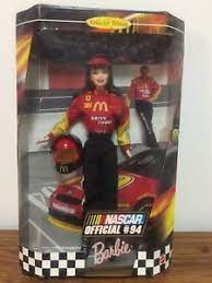Mattel nascar barbie doll official #94 mcdonalds collector edition 1999. Never Opened Nascar Barbie Official 94 Collector Edition Ebay