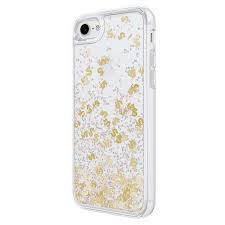 Kendall Kylie Liquid Glitter Case For Iphone 8 And Iphone 7 Dollar Signs Metallic Clear Walmart Com Glitter Case Iphone Cases Iphone 7