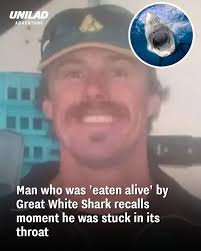 He miraculously lived to tell the tale 😮