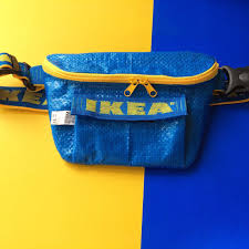 Ikea Frakta Handmade Waist Chest Bag Etsy Chest Bag Bags Cloth Bags