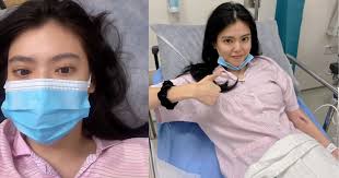 S'porean actress Kimberly Chia hospitalised after sharp back pain while  brushing teeth