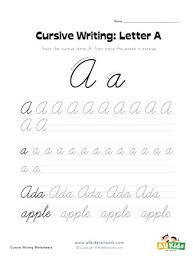 I also made another translator which converts your text into all sorts of fancy styles: Cursive Writing Worksheet Letter A All Kids Network