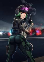 A classic shadman artpiece, Ela (Shädman) [Rainbow Six Siege] : rrule34