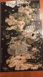 Game of thrones 3d puzzle map. No Spoilers Spent Two Weeks Putting This 3d Puzzle Of Westeros By 4d Cityscape Together Working On Essos Now Gameofthrones