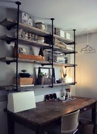 Industrial Look 26 Stylische Mobel Aus Rohrverbindern Stylische Mobel Holzregal Selber Bauen Wohnen