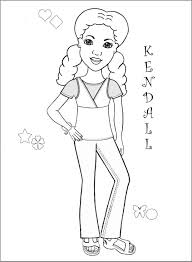 Download this free vector about cartoon african american girl, and discover more than 15 million professional graphic resources on freepik. Coloring Pages For African American Girls Charmz Girl Kendall
