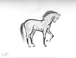Cose Facili Da Disegnare Abbozzo Di Un Cavallo Disegnare Con La Matita Disegni A Matita Facili Disegni Disegni Di Cavalli