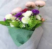 100% PP Non-Woven Fabric Flower Wrapping Paper ...