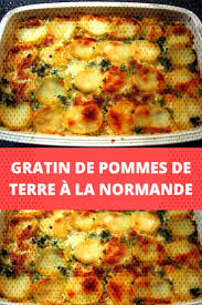 Normande Gratin Pommes Terre De La Gratin De Pommes De Terre A La Normande Gra Lunch Recipes Healthy Healthy Dinner Recipes Vegetarian Breakfast Recipes