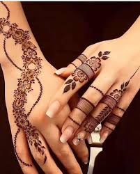 Gol tikki mehndi design for backhands new 2021, simple gol tikki mehndi design for hands, 2021. 51 Finger Mehndi Design Ideas For 2021 Brides Wedbook