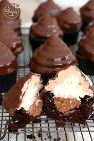 Cupcakes Feuillantine Et Mousses Au Chocolat Feerie Cake Mousse Au Chocolat Recette Cupcake Recette Cupcake Chocolat