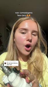 Replying to @Em x acne safe face tans🍊🍊 (now its cold & we’re all pale  again) #acne #skintok #faketan #skincaretips #acneproneskin @sttropeztan  @Bondi Sands @Bondi Sands Skincare @Garnier @Tan_Luxe