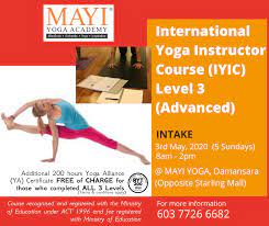 Mayi yoga academy (mya) is a leading yoga organisation in the nation that illuminates the complexities of human potential through integration of the ancient art of yoga and today's modern. Calling For All Iyic Level1 Level 2 Mayi Yoga Academy Facebook